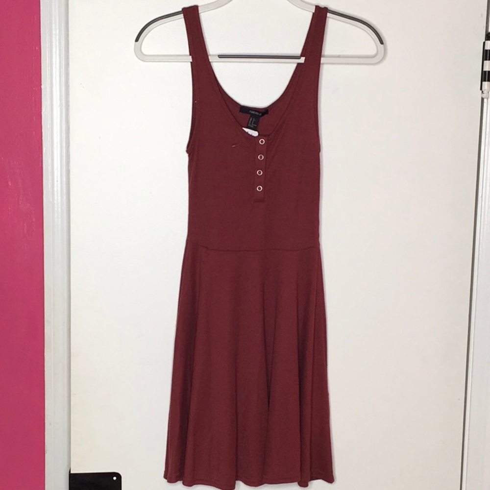 Forever 21 | Burgundy Dress